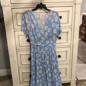 Maxi dress with pockets